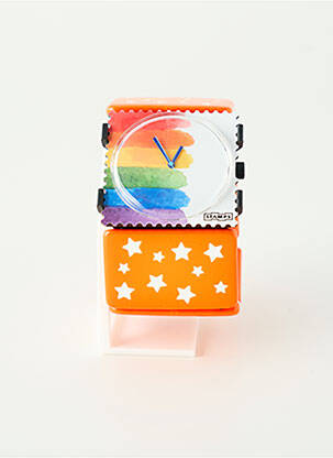 Ceas portocaliu STAMPS femeie