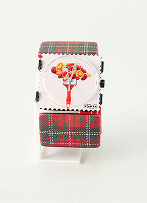 Ceas roșu STAMPS femeie