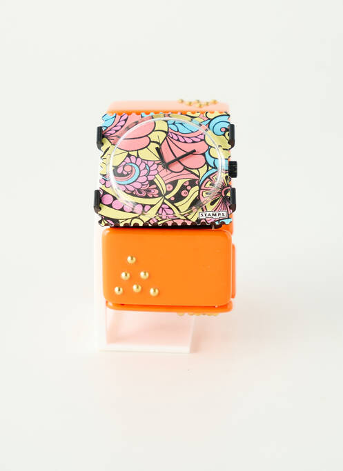 Ceas portocaliu STAMPS femeie