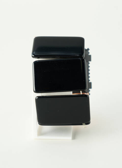 Ceas negru STAMPS femeie