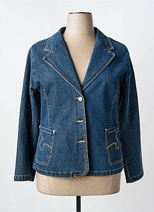 Sacou albastru CLAUDE DE SAIVRE femeie