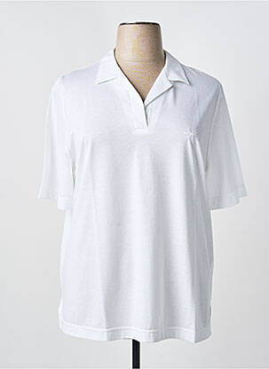 Polo alb PIER BÉ femeie