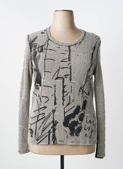 Top gri CAP JULUCA femeie