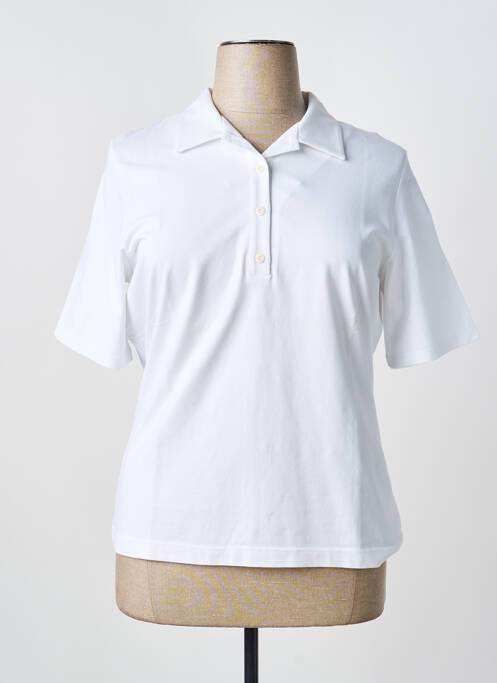 Polo alb PIER BÉ femeie