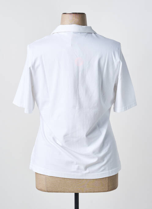 Polo alb PIER BÉ femeie