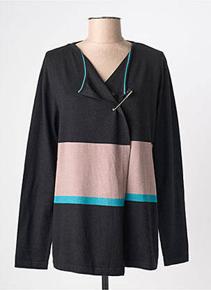 Vestă cu mâneci lungi negru KATMAI femeie