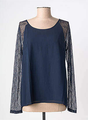 Top albastru BLACK MOJITO femeie