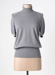 Top elasticitate mâneci scurte gri ALDO MARTIN'S femme