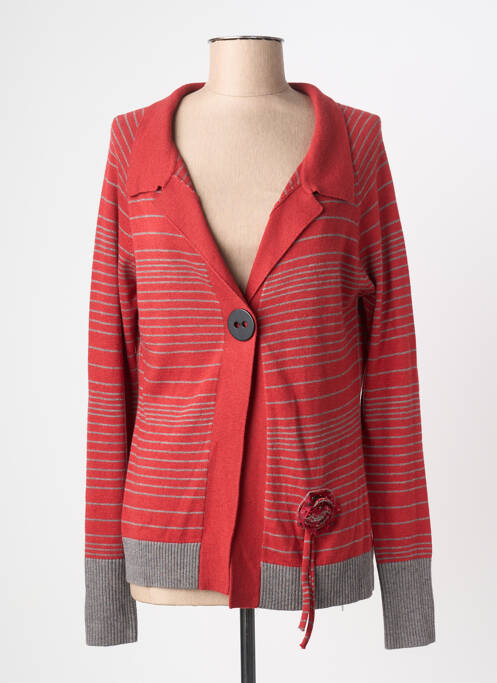 Vestă cu mâneci lungi portocaliu SOLOLA femeie