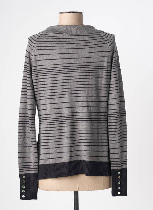 Vestă cu mâneci lungi gri SOLOLA femeie