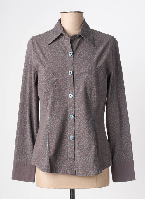 Cămașă gri CARNET DE BORD femeie