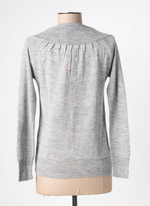 Vestă cu mâneci lungi gri YERSE femeie