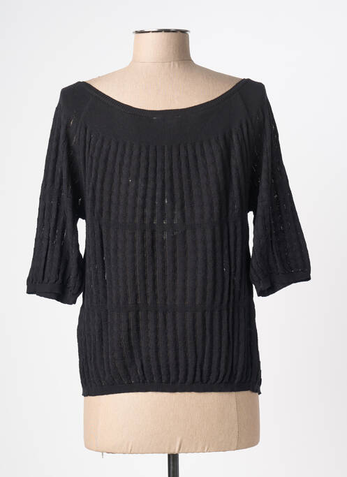 Vestă cu mâneci scurte negru YERSE femeie