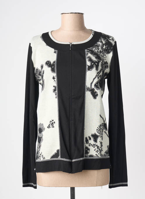 Vestă cu mâneci lungi negru KATMAI femeie