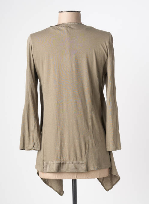 Tunică mâneci lungi verde YERSE femeie