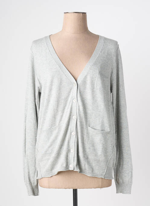 Vestă cu mâneci lungi gri YERSE femeie