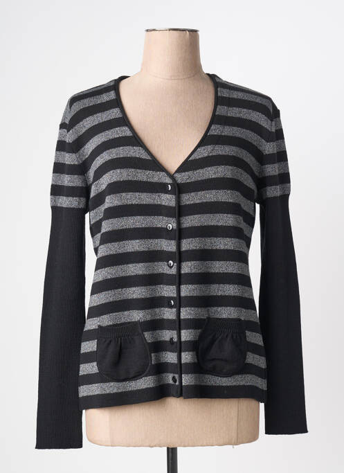 Vestă cu mâneci lungi negru KATMAI femeie