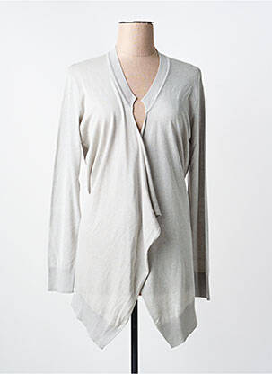 Vestă cu mâneci lungi gri YERSE femeie