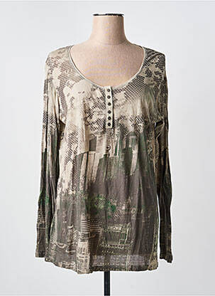 Tricou bej YERSE femeie