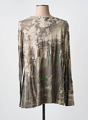 Tricou mâneci lungi mâneci lungi bej YERSE femeie