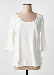 Tricou mâneci 3/4 mâneci 3/4 alb YERSE femeie