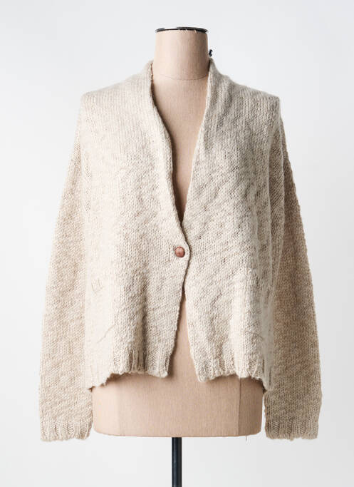 Vestă cu mâneci lungi gri YERSE femeie