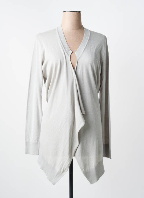 Vestă cu mâneci lungi gri YERSE femeie