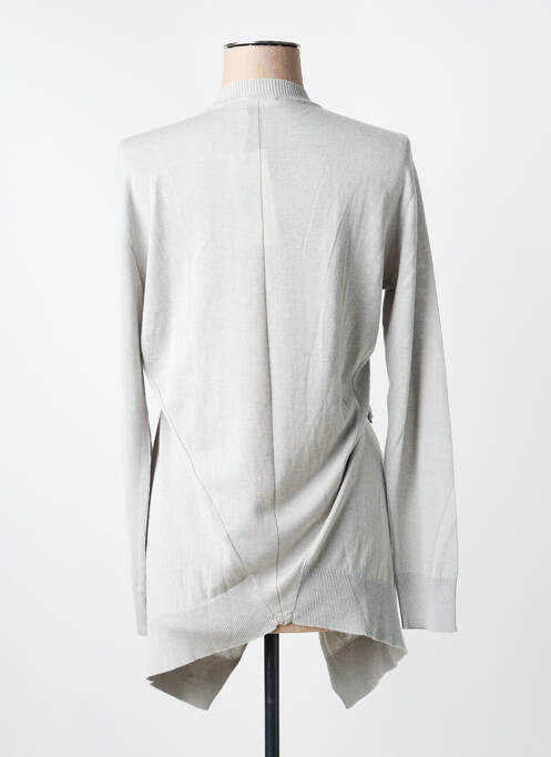 Vestă cu mâneci lungi gri YERSE femeie