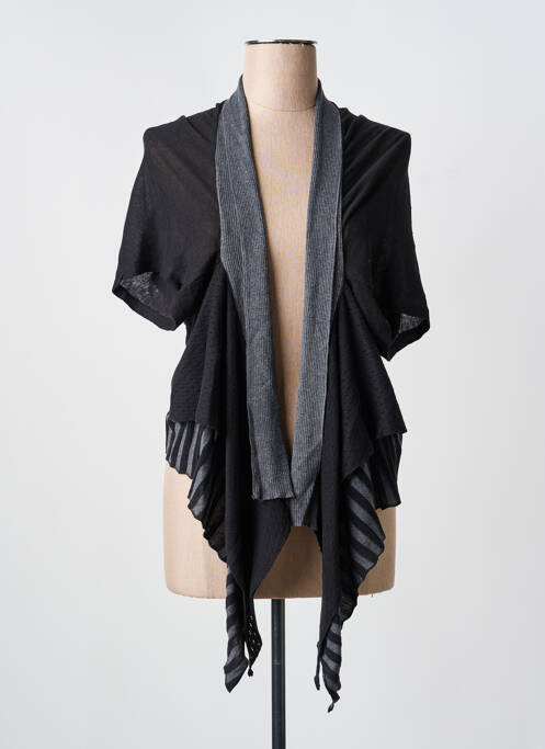 Vestă cu mâneci scurte negru YERSE femeie