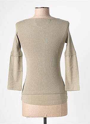 Tricou mâneci 3/4 mâneci 3/4 verde MAURICE ABOT femeie