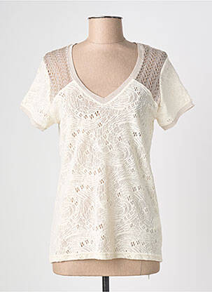 Top bej AN' GE femeie