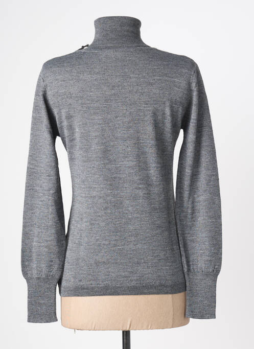 Pulover cu guler înalt gri YERSE femeie