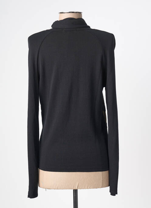 Pulover cu guler înalt negru ALDO MARTIN'S femeie