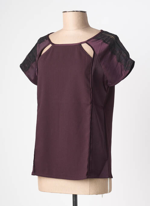Top violet AN' GE femeie
