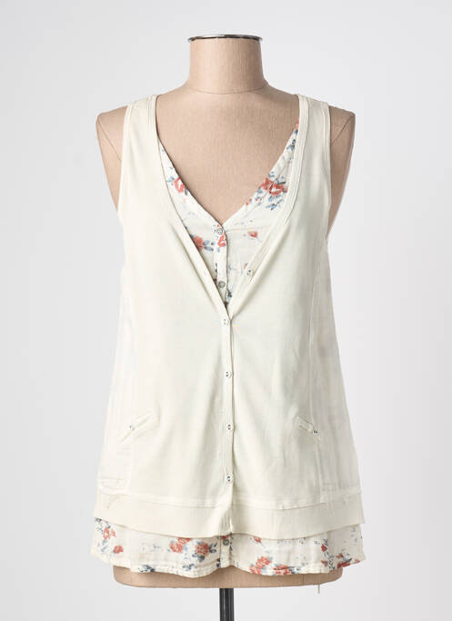 Top bej YERSE femeie