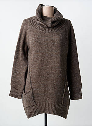 Pulover tunică verde YERSE femeie