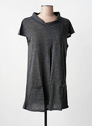 Pulover tunică gri YERSE femeie