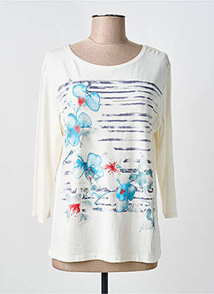 Tricou mâneci 3/4 mâneci 3/4 bej KATMAI femeie