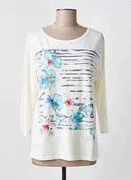 Tricou mâneci 3/4 mâneci 3/4 bej KATMAI femme