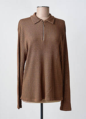 Pulover maro FINETTE femeie