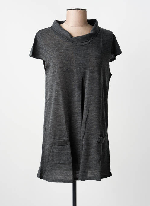 Pulover tunică gri YERSE femeie