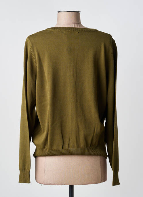 Vestă cu mâneci lungi verde MD'M femeie