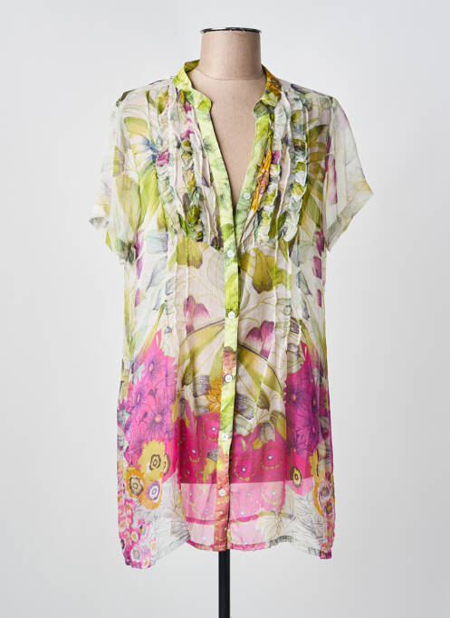 Tunică mâneci scurte verde KATMAI femeie