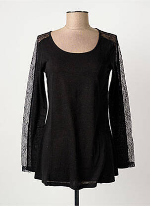 Tricou mâneci lungi mâneci lungi negru BY MO femeie