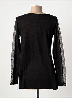 Tricou mâneci lungi mâneci lungi negru BY MO femeie