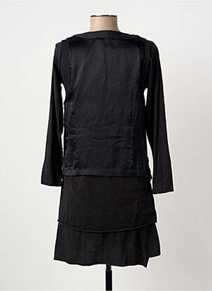 Rochie scurtă mâneci lungi mâneci lungi negru YERSE femeie