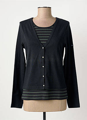 Tricou negru ARMOR LUX femeie