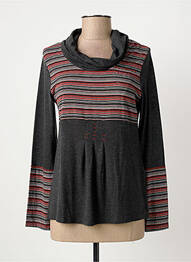 Tricou mâneci lungi mâneci lungi gri LEWINGER femme