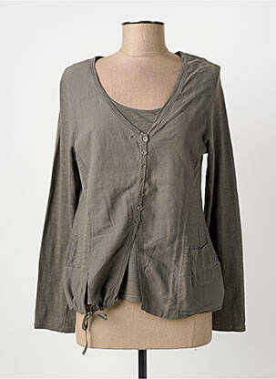 Tricou verde YERSE femeie