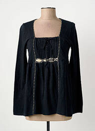 Tricou mâneci lungi mâneci lungi negru YERSE femme